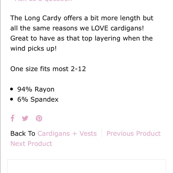 Skinnytees Long Cardigan. - Picture 2 of 4
